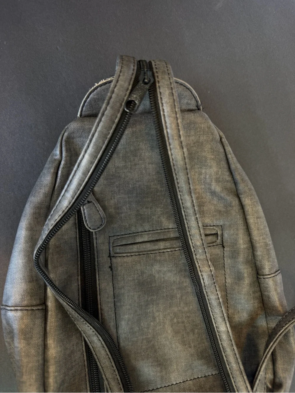 MultiSac Women's Gray Jamie Convertible Backpack/Sling Handbag One Size